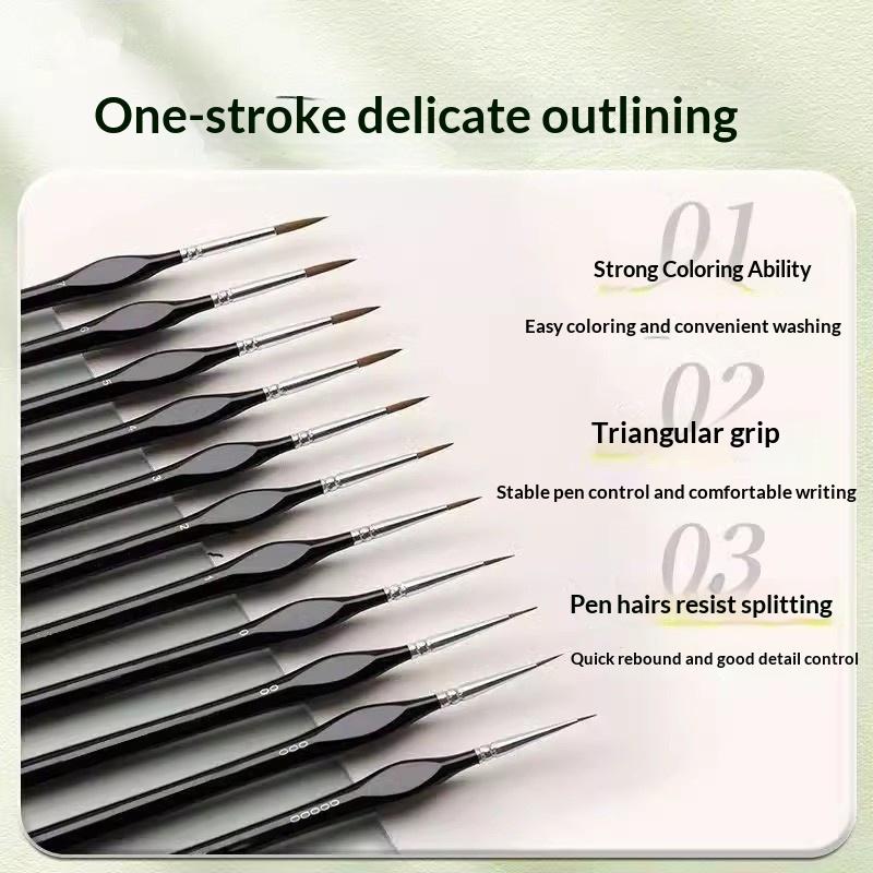 【B】Профессиональный набор мини – обзор и цена Detailing Brush Set