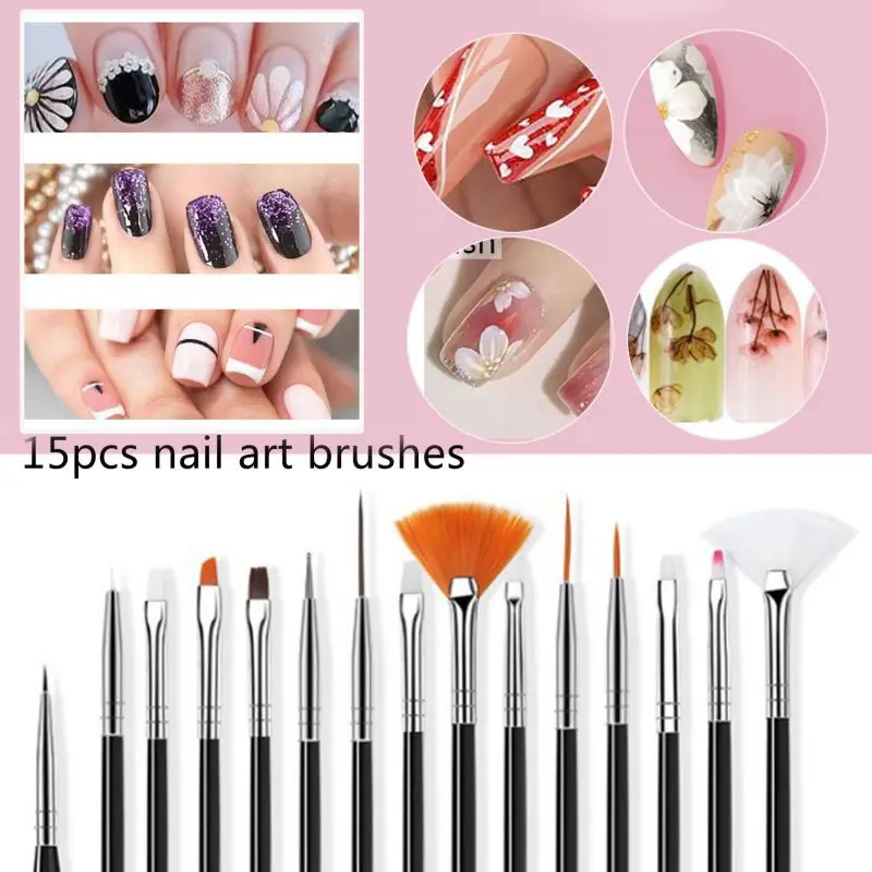 Набор из 15 кистей для тонкой  – обзор и цена Detailing Brush Set