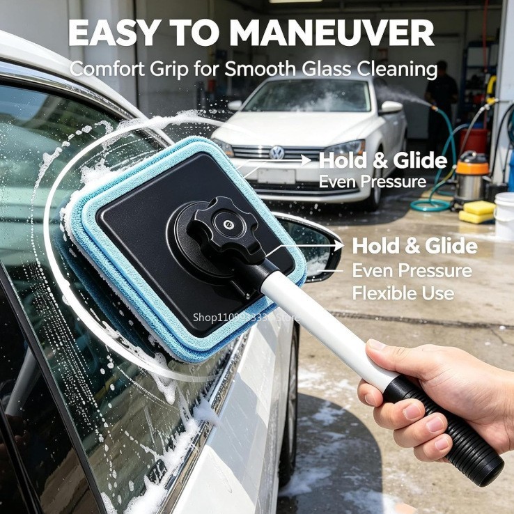 Двусторонний магнитный очистит – обзор и цена Glass Cleaner Streak