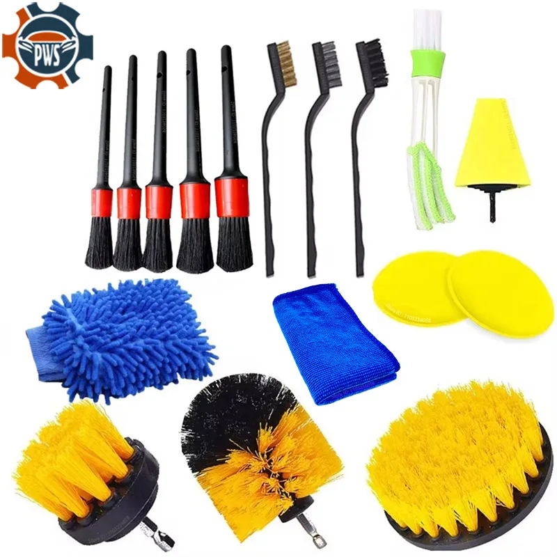 Новый набор щеток для детайлин – обзор и цена Detailing Brush Set